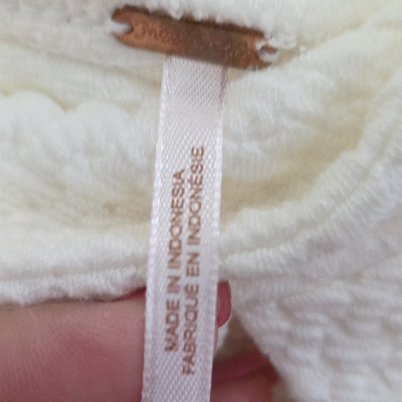 Free People White Off-Shoulder Blouse - Picture 5 of 8